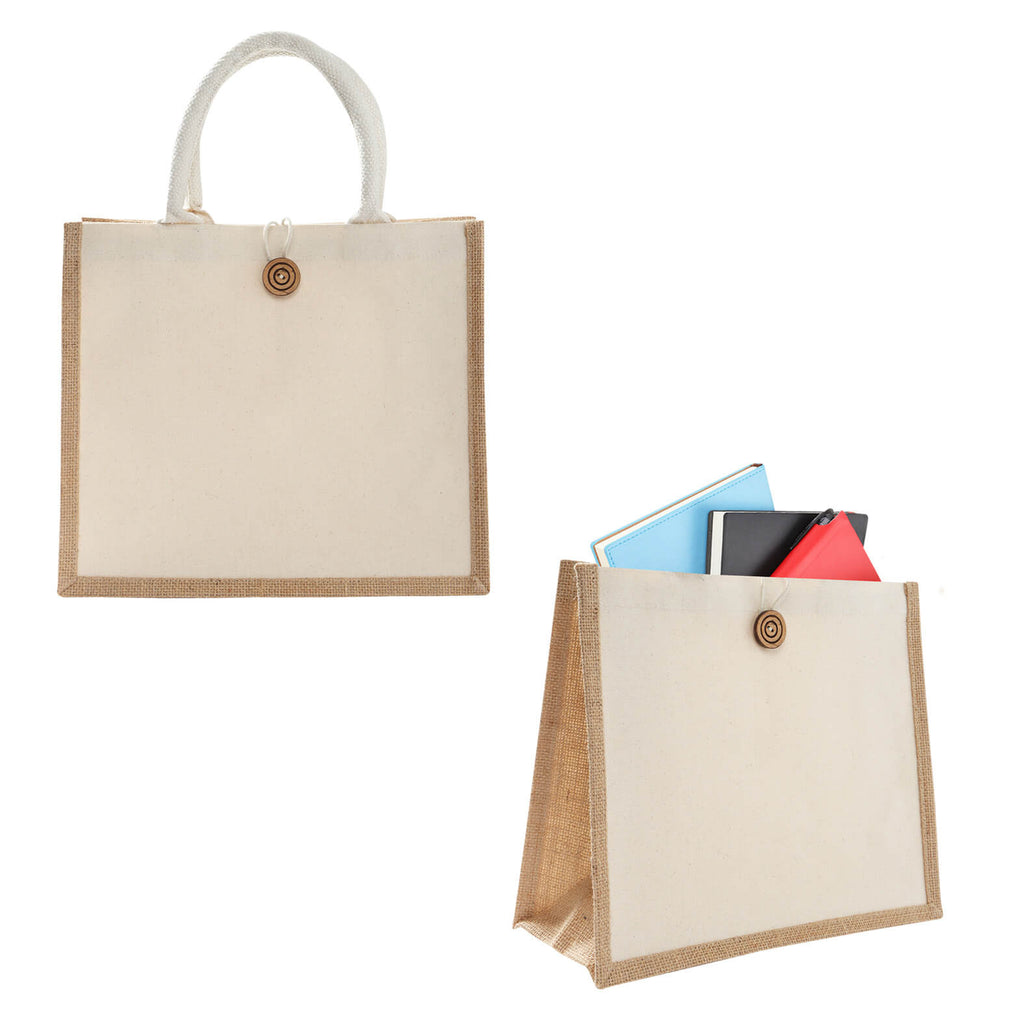 Bolsa eco de yute Yam · Publicitex BL 231