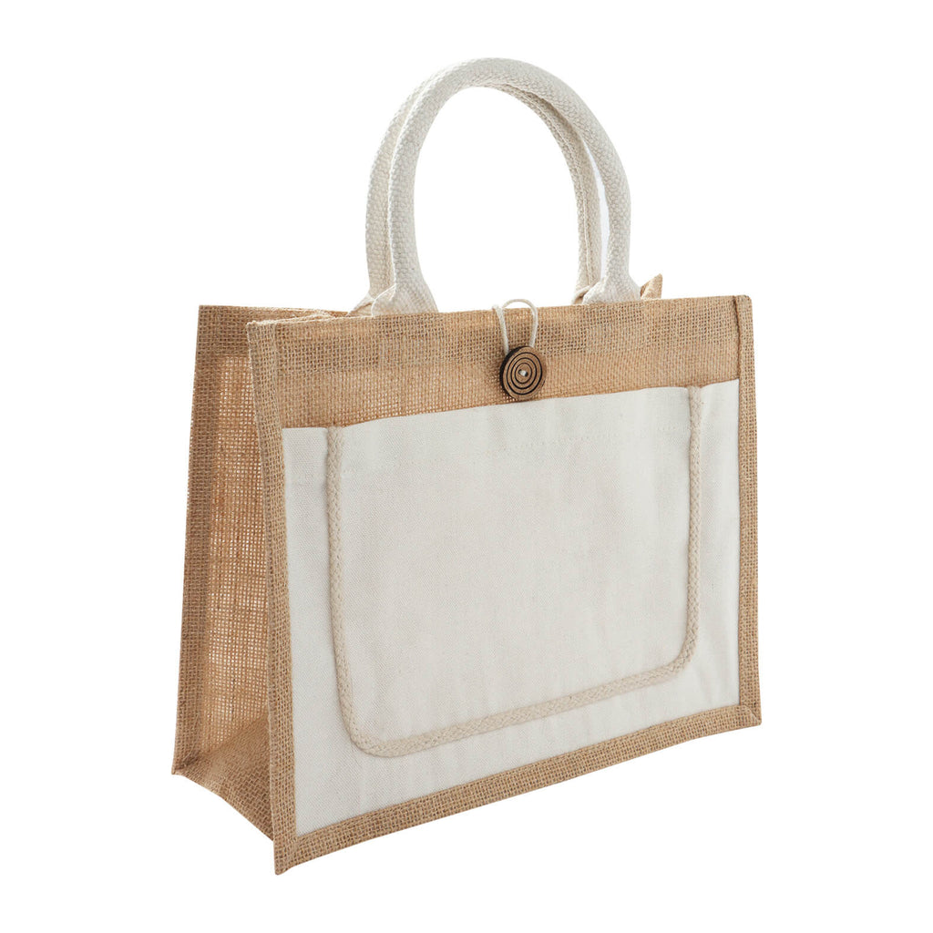 Vista alternativa de bolsa eco de yute Tika · Publicitex BL 232