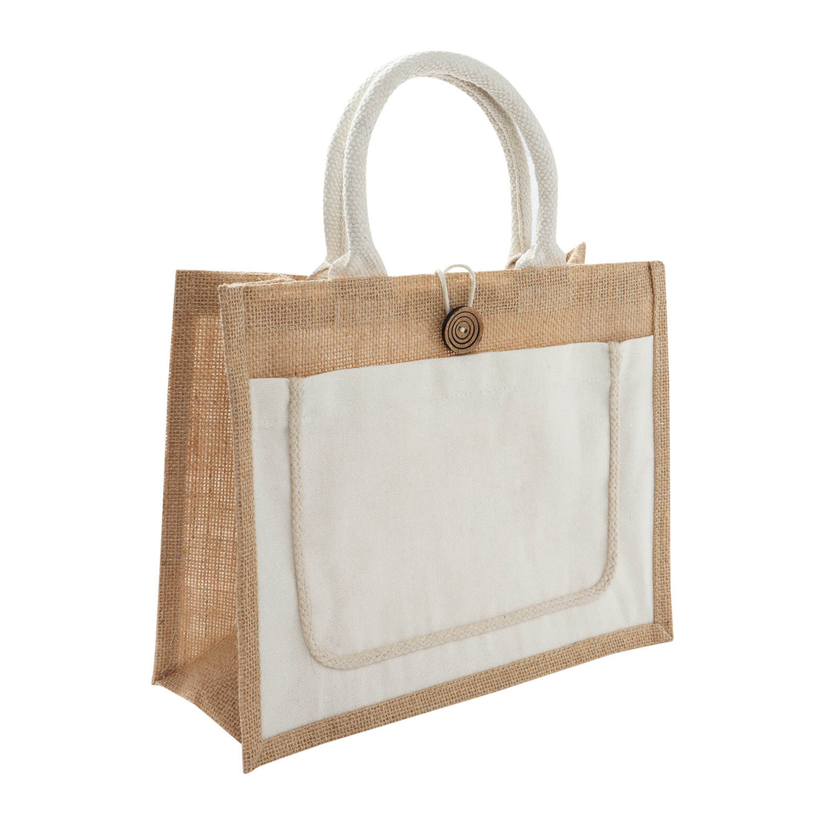 Vista alternativa de bolsa eco de yute Tika · Publicitex BL 232