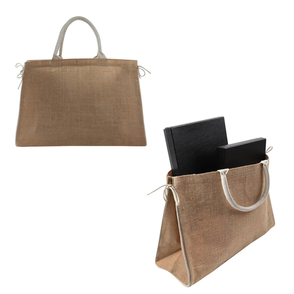 Bolsa eco de yute Chen · Publicitex BL 236