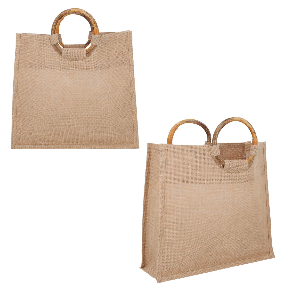 Bolsa eco de yute Colmar · Publicitex BL 194