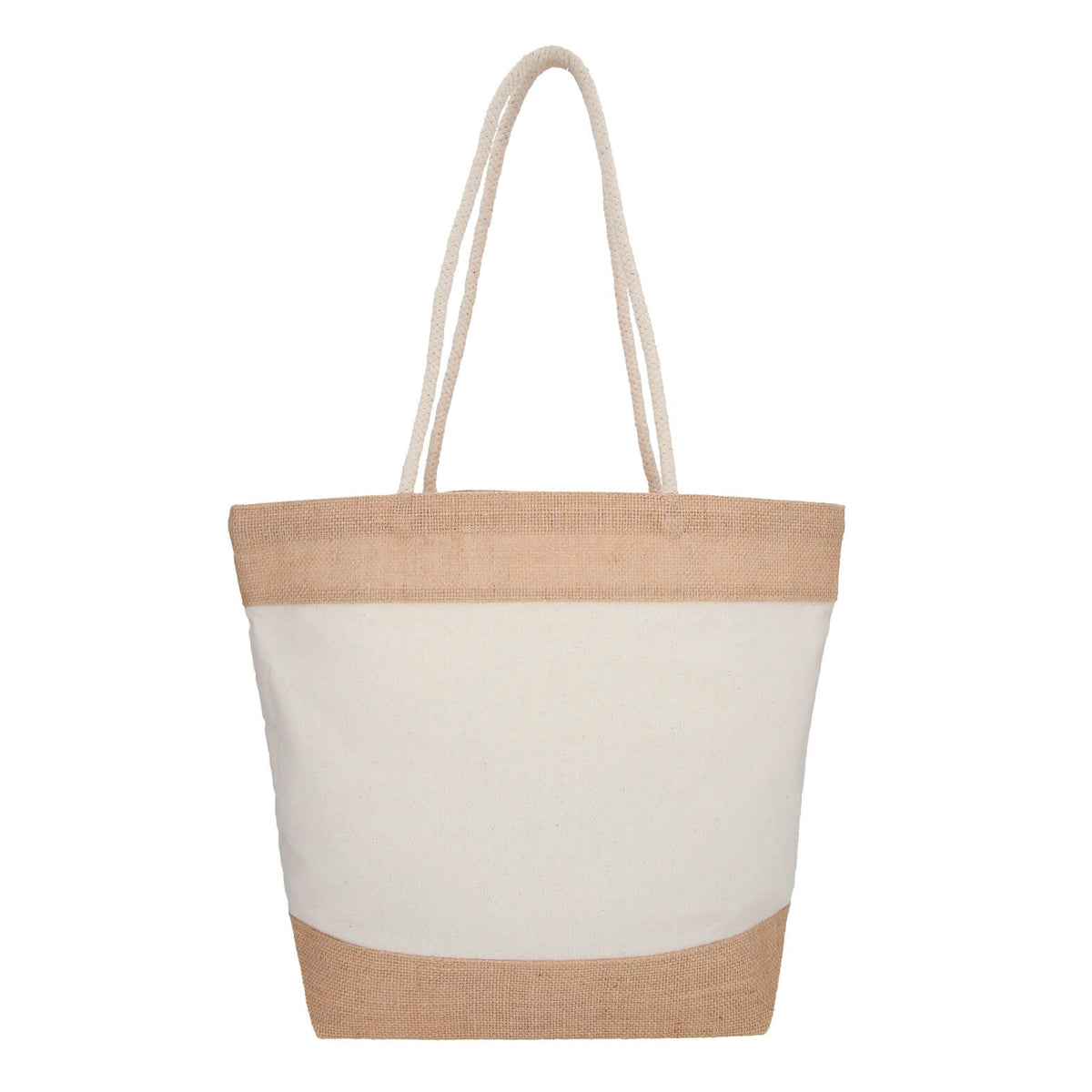 Vista alternativa de bolsa eco de yute Zante · Publicitex BL 107